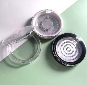 High Quality 59mm Single-Layer ABS Plastic Storage <b>Box</b> Portable Outer Packaging Loose Powder <b>Empty</b> False Eyelashes Replacement - Product Image 3