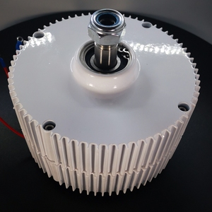 เครื่องกำเนิดไฟฟ้าแม่เหล็กซิงโครนัสแบบไม่มีเกียร์สามเฟส 400W 12/24/48V สำหรับกังหันลม M 400w เครื่องกำเนิดไฟฟ้าแม่เหล็ก - Product Image 2