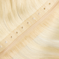 Nouvelle Tendance : Extensions de Cheveux Xo avec Tissage à Trous Invisibles