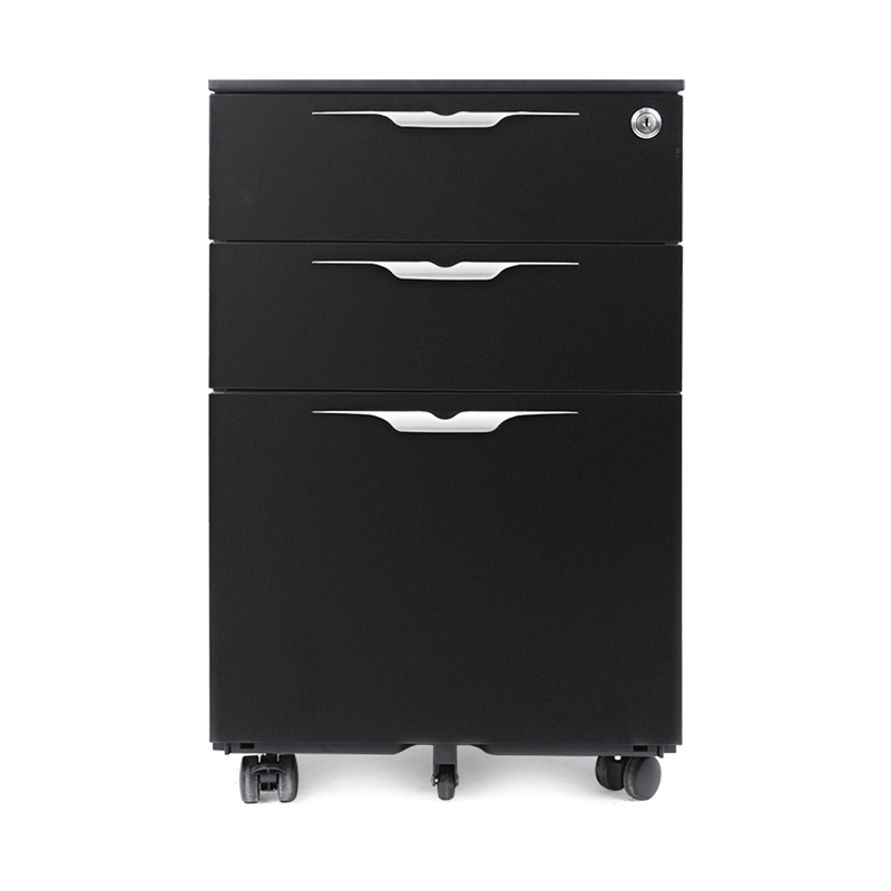 Factory Direct Office Mobile Pedestal Filing Steel Cabinet Small Movable Metal File Cabinet Home Office School Hotel Hospital