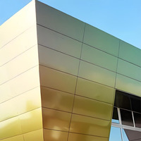 Prix de vente direct usine Alucobond 3mm 4mm Plaque ACP Panneau ACM Revêtement mural extérieur de bâtiment Panneau composite en aluminium