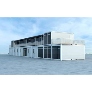 Customized Modern 20ft 40ft Mobile Container Load House Beach Juice Snack Bar Usato Cafe Restaurant Big Space Storage