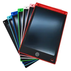 Tablet menulis LCD 10 inci portabel, papan tulis elektronik, bantalan Digital untuk anak-anak