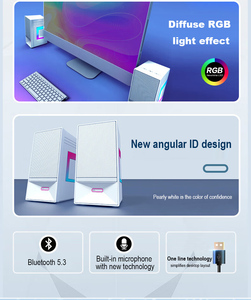 2.0 ch Bluetooth chơi game loa cho <span class=keywords><strong>PC</strong></span> và máy tính xách tay, điện thoại di động - Product Image 3