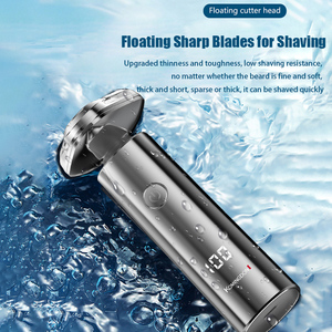 Afeitadora 4 en 1 IPX6 Resistente al Agua, Recargable por USB, con Triple Cuchilla Rotatoria para Barba, para Uso Doméstico y en Hoteles, Diseño Impermeable IPX6 - Product Image 5