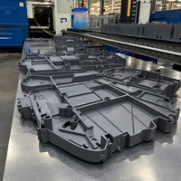 Moulage par injection de plastique PP PE pour appareils électroménagers, pièces personnalisées OEM, service de moulage par injection approuvé ISO, directement de l'usine