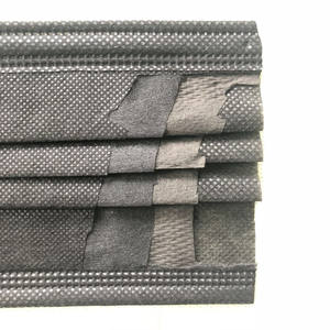 OEM/ODM Einweg-Gesichtsmaske mit <span class=keywords><strong>4</strong></span> Schichten Aktivkohle Schwarze Gesichtsmaske Anti-Staub Schutzmaske mit Schmelzgeblasenem Filter - Product Image 3