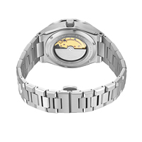 TEMPS TOKEN personnalisé en acier inoxydable montre d'affaires pour hommes mode montre-bracelet automatique calendrier lumineux résistant à l'eau Miyota
