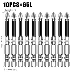 Công nghiệp chống trượt tuốc nơ vít bit S2 hợp kim lớp 5A độ cứng cho tua vít điện - Product Image 5