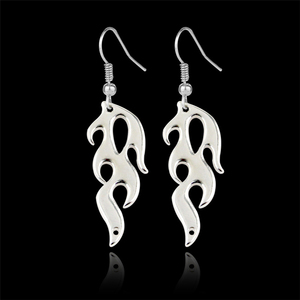 Trendz 2020 New hot sale fashion hollow flame drop earrings - Product Image 5
