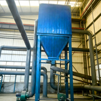Nouveau système de collecte de poussière industriel à haute efficacité avec filtration à 99,9 %, machine de dépoussiérage à jet pulsé, en acier inoxydable