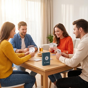 Cartes à jouer personnalisées sur mesure, cartes de poker en papier de qualité supérieure pour les établissements d'enseignement, les clubs et les divertissements - Product Image 3