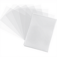 Sacs en plastique PE réutilisables fabriqués en Chine, pochettes transparentes personnalisées pour cartes de visite, pour cartes à collectionner
