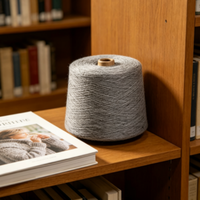 Multi Shades Grey 16 Count 100% Polyester Sewing Yarn High Tenacity Industrial Yarn with Raw Pattern