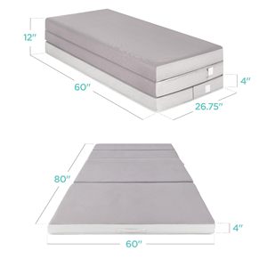 Colchones plegables de alta calidad de lujo flexibles de corte personalizado Colchón de espuma japonés doble portátil y plegable Individual 150*200 - Product Image 2