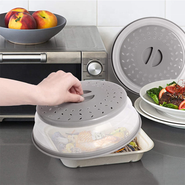 Housoutil Forno a Microonde a Vapore Pesce Verdura Verdura Cibo a Vapore Riscaldamento Contenitore Piatto Piatto Ciotola Pentola di Cottura Pentole per Il Pane Panino Gnocco Fornello