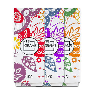 Sac à gousset latéral personnalisé avec impression numérique de 1kg 1.5kg pour le paquet d'emballage de sucre de cadeau alimentaire - Product Image 5