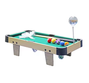 Nuevo alimentador interactivo para mascotas, mesa de juego, bola peluda, rascador para gatos con Snooker y características de billar, juguete para gatos - Product Image 2