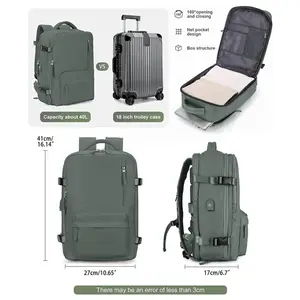 Özelleştirilmiş okul çantaları seyahat su geçirmez Usb şarj Laptop sırt çantası erkekler ve kadınlar için
