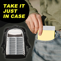 Vente en gros d'accessoires de camping en plein air Couverture de sauvetage pliante en feuille thermique Survival Emergency & Terk & Hiking