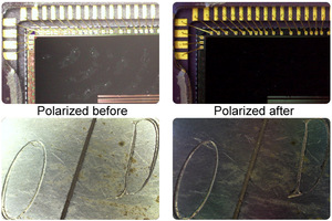 Microscopio digitale polarizzante USB e OTG portatile ingrandimento 1X ~ <span class=keywords><strong>500X</strong></span> per istruzione o videocamera HD con Software e Base - Product Image 5