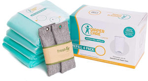 Revestimientos para cubos de pañales-Extra gruesos a prueba de fugas, compatibles con la mayoría de los cubos de pañales (<span class=keywords><strong>Playtex</strong></span>, Dekor), desechables para residuos de pañales de bebé - Product Image 6