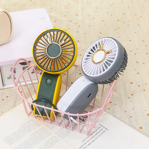 Portable Rechargeable Handheld Fan With Clip Foldable <b>Battery</b> <b>Operated</b> 5W DC Motor For Outdoor Indoor Use - Product Image 4