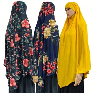 Gran Oferta en Dubái: Turbante Turco, Khimar Floral Sólido para Mujer Musulmana, Chales de Malasia, Pañuelos Marroquíes, Hijabs Tailandeses, Pañuelos para la <span class=keywords><strong>Cabeza</strong></span> - Product Image 6