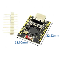 Carte ESP32-c3 basée sur ESP32 ESP 32 noir/rose WIFI/puce double mode LOT Super Mini Modules de carte de développement