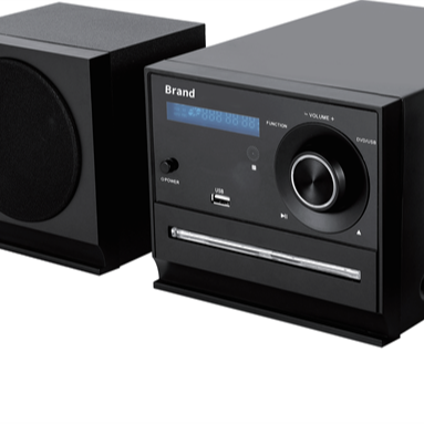 WJ-803 CD MP3 Player with LED Display FM Stereo PLL Radio USB Port AUX in & Remote Control Plastic Material