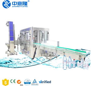 Botella pequeña de plástico PET automática para beber <span class=keywords><strong>agua</strong></span> mineral <span class=keywords><strong>pura</strong></span> 3 en 1 máquina embotelladora de llenado para línea completa de producción de <span class=keywords><strong>agua</strong></span> - Product Image 2