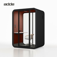 Cabine Acoustique Insonorisée Multi-Tailles pour Réunions, Studio, Bureau Portable Silencieux pour Écoles, Entreprises et Bureaux