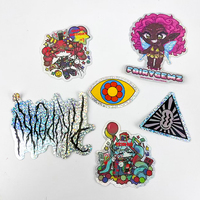 Pegatinas con Logotipo Personalizado, Protección UV, Resistentes al Agua, Brillantes o Mate, Impresión Adhesiva en Vinilo, Recortadas