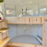 Vintage Horse Trailer mobile Bar Ice Cream Cart Candy Coffee Trailer Horse Food Trailer à vendre