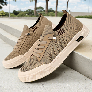 B-S60 Nouvelle Arrivée Transfrontalière Baskets Sportives Respirantes à Lacets pour Hommes Printemps-Été-Automne Haut de Gamme Polyvalentes - Product Image 2