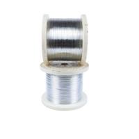 Fil en alliage de cuivre plaqué argent 0,06 mm, fourni par le fabricant, 0,5-5 m, avec revêtement recuit/tiré à froid, service de découpe pour applications électroniques
