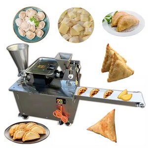 Máquina Automática Comercial de Acero Inoxidable de Grado Alimenticio para Hacer Pasteles, 70 Piezas/Min, para Dumplings, Samosas y Empanadas, con Motor Central - Product Image 1