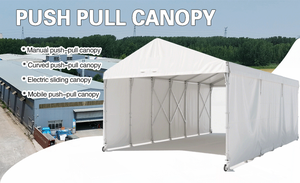 Chất Lượng Cao Điện Có Thể Thu Vào Di Động Thực Phẩm Gian Hàng Lều Với Push-Kéo Thiết Kế Có Thể Gập Lại Kim Loại Khung Mái Hiên - Product Image 4