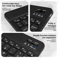 Clavier sans fil portable USB 2.0 multi-touches 2,4 GHz, tout neuf, pour tablette, PC, ordinateur portable, téléphone, maison