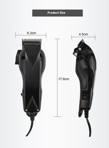 Kit per taglio capelli con filo elettrico in acciaio inossidabile per capelli da uomo <span class=keywords><strong>potente</strong></span> tagliacapelli barba e toelettatura - Product Image 2