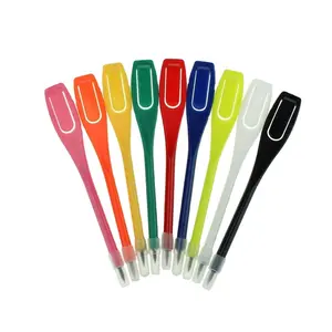 공장 사용자 정의 로고 인쇄 다채로운 플라스틱 골프 연필 최고의 가격에 플라스틱 골프 점수 연필