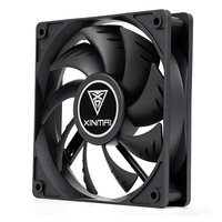 Ventilateur de boîtier d'ordinateur silencieux de 120 mm, roulement hydraulique, sans LED, faible bruit, refroidissement pour ordinateur de bureau et PC domestique