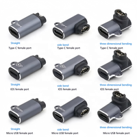 Câble de charge pour chargeur de montre Garmin Watch G Armin vers adaptateur type-c, compatible à angle droit Garmin Fenix/Tide/Tactical etc.