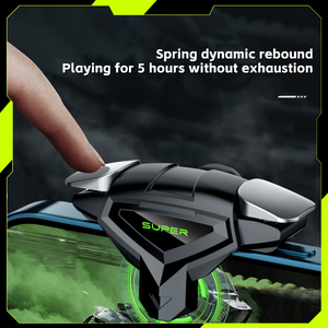 Legering Automatische Klik Hand Dy03 Game Joystick Handvat Mobiele Bediening Gaming Trigger <span class=keywords><strong>Controller</strong></span> Fire Knop Shooter Game Handvat - Product Image 5