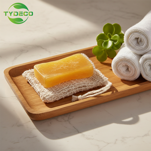 Sac à savon en sisal naturel, pochette en filet, nettoyant sans plastique, exfoliant moussant et séchant, porte-savon pour la <span class=keywords><strong>douche</strong></span> - Product Image 3