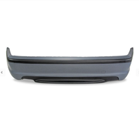 Bumper Belakang Gaya M-Tech M Sport untuk BMW E46 Seri 3 Sedan 1998-2005 PP Plastik Body Kit Diffuser Mobil