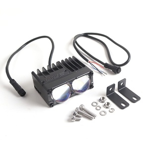 Sanvi S200 WaterProof Led Car Grille Light External Led Spotlight Dual Color for Bronco Off Road Led Front Grill Light Driving - Product Image 2