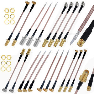 Cable Coaxial RG316 <span class=keywords><strong>de</strong></span> Una Sola Cabeza, Cable <span class=keywords><strong>de</strong></span> Extensión <span class=keywords><strong>de</strong></span> <span class=keywords><strong>Antena</strong></span> RF, Conector RF con Rosca Externa y Orificio Interno - Product Image 2