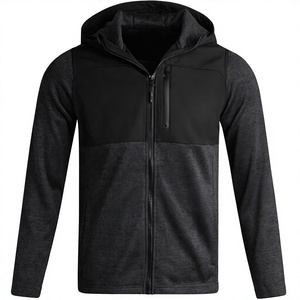 New Men's Loose Ripped Hole Denim <b>Coat</b> Lapel Collar Zipper Jacket Closure Casual Clothing Winter <b>Tops</b> Plain Dyed - Product Image 1