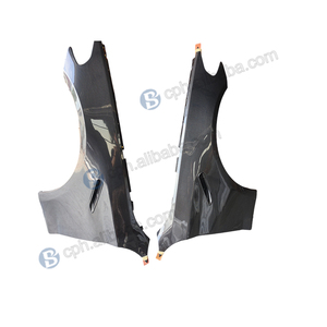 Accessoires personnalisés, ailes avant en carbone véritable noires pour BMW Série 5 G30 540i 2018, kit carrosserie en carbone, amélioration - Product Image 6